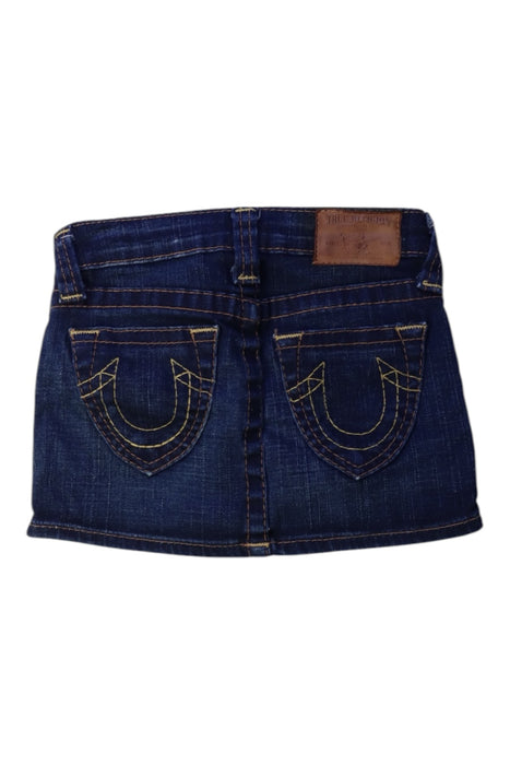 A Navy Short Skirts from True Religion in size 5T for girl. (Back View)
