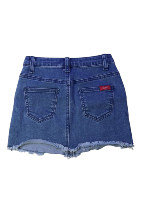A Blue Short Skirts from Seed in size 5T for girl. (Back View)