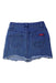 A Blue Short Skirts from Seed in size 5T for girl. (Back View)