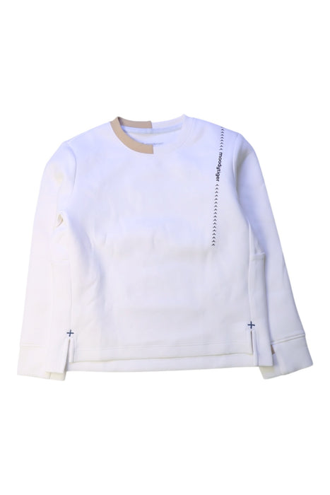 A White Crewneck Sweatshirts from Moody Tiger in size 4T for neutral. (Front View)