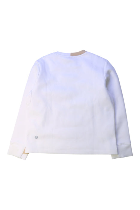 A White Crewneck Sweatshirts from Moody Tiger in size 4T for neutral. (Back View)