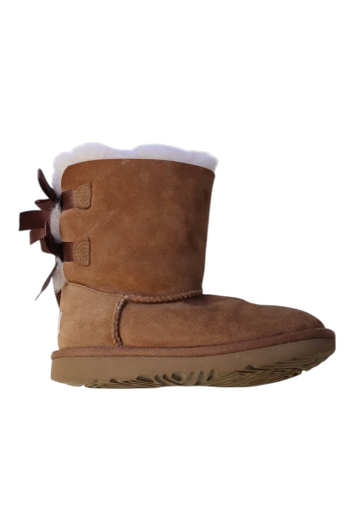 A Brown Winter Boots from UGG in size 6T for girl. (Front View)