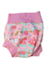 A Pink Swim Diapers from Splash About in size 12-18M for girl. (Back View)