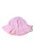 A Pink Sun Hats from Ralph Lauren in size 12-18M for girl. (Front View)