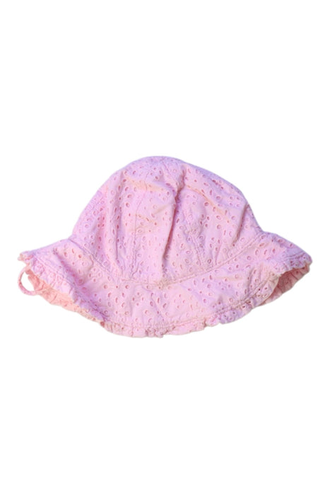 A Pink Sun Hats from Ralph Lauren in size 12-18M for girl. (Back View)