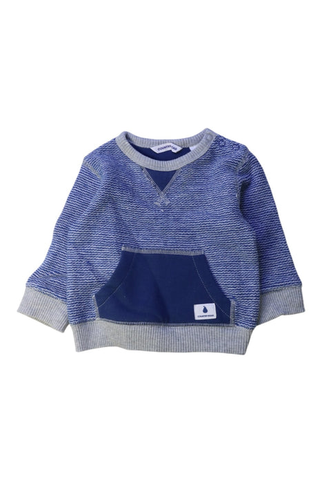 A Blue Crewneck Sweatshirts from Country Road in size 3-6M for boy. (Front View)