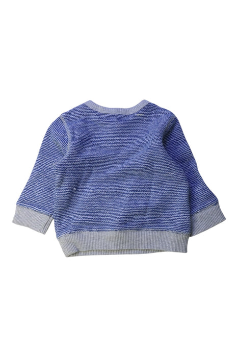 A Blue Crewneck Sweatshirts from Country Road in size 3-6M for boy. (Back View)