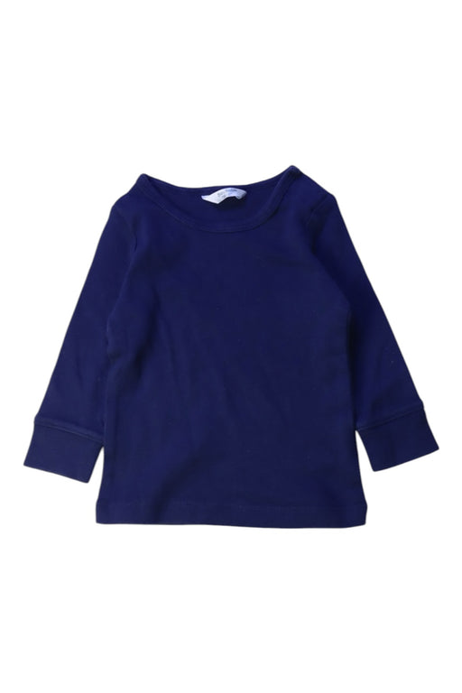 A Navy Long Sleeve Tops from Boden in size 3-6M for boy. (Front View)