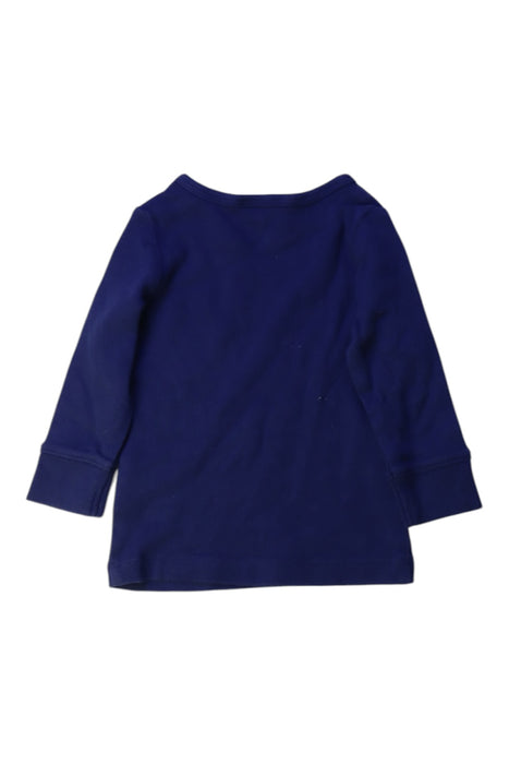 A Navy Long Sleeve Tops from Boden in size 3-6M for boy. (Back View)