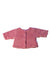 A Pink Cardigans from Purebaby in size 0-3M for girl. (Front View)