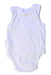 A White Sleeveless Bodysuits from Purebaby in size 3-6M for neutral. (Back View)