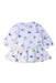 A White Long Sleeve Dresses from Polarn O. Pyret in size 3-6M for girl. (Front View)