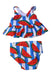 A Multicolour Swim Sets from Hanna Andersson in size 3-6M for girl. (Back View)
