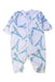 A White Long Sleeve Rompers from Petit Bateau in size 0-3M for neutral. (Front View)