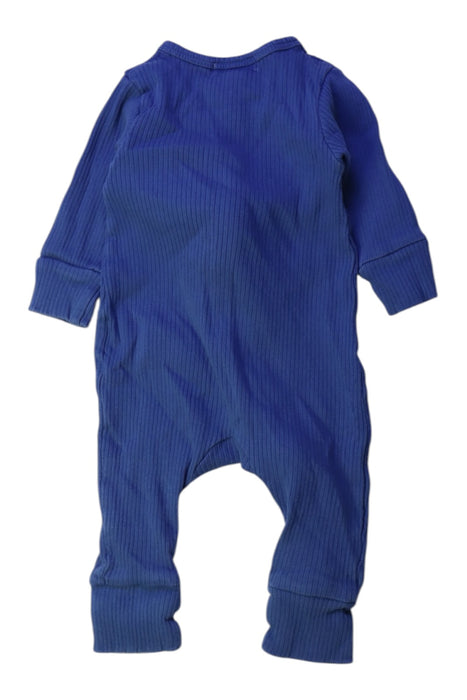 A Blue Onesies from Purebaby in size 3-6M for boy. (Back View)