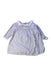 A Grey Long Sleeve Dresses from Petit Bateau in size 3-6M for girl. (Front View)