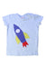 A Blue Short Sleeve T Shirts from Seed in size 0-3M for boy. (Front View)