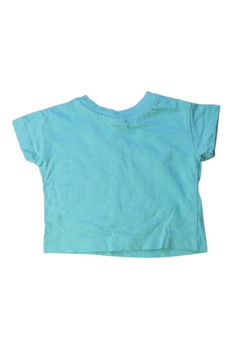 A Blue Short Sleeve T Shirts from Hanna Andersson in size 0-3M for boy. (Back View)
