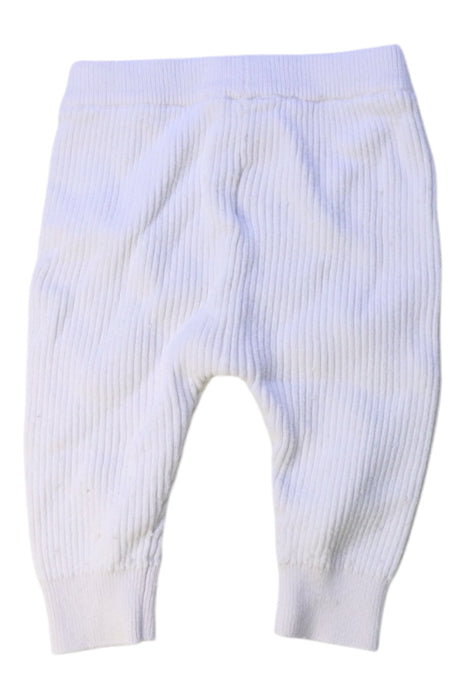 A White Leggings from Seed in size 0-3M for neutral. (Back View)