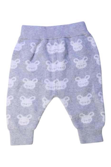 A Grey Casual Pants from Seed in size 0-3M for boy. (Front View)
