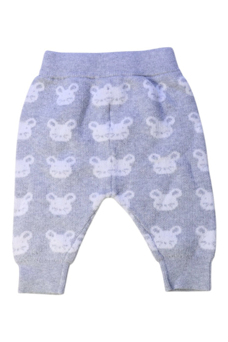A Grey Casual Pants from Seed in size 0-3M for boy. (Back View)