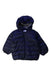 A Navy Puffer/Quilted Coats & Outerwear from Polarn O. Pyret in size 3-6M for boy. (Front View)