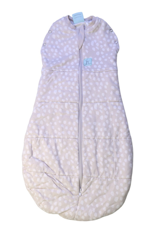 A Beige Sleepsacs from ErgoPouch in size 0-3M for girl. (Front View)
