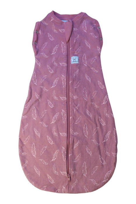 A Pink Sleepsacs from ErgoPouch in size 0-3M for neutral. (Front View)