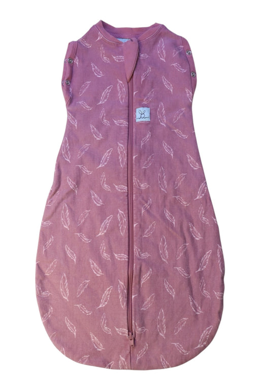 A Pink Sleepsacs from ErgoPouch in size 0-3M for neutral. (Front View)