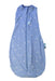 A Blue Sleepsacs from ErgoPouch in size 0-3M for boy. (Front View)