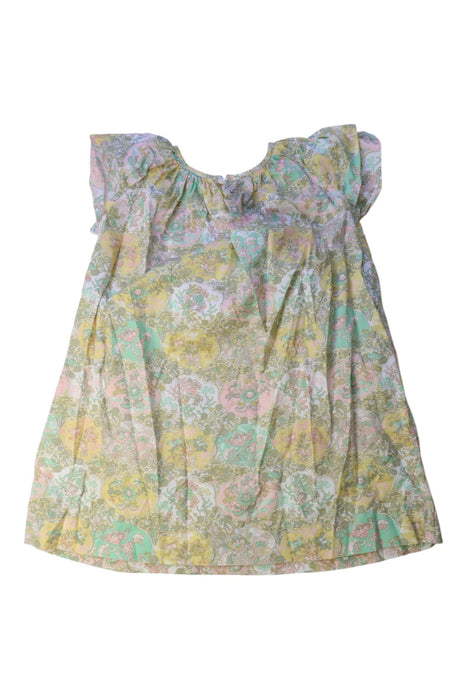 A Multicolour Short Sleeve Dresses from Bonpoint in size 4T for girl. (Back View)