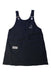 A Navy Long Overalls from Kangol in size 5T for girl. (Front View)