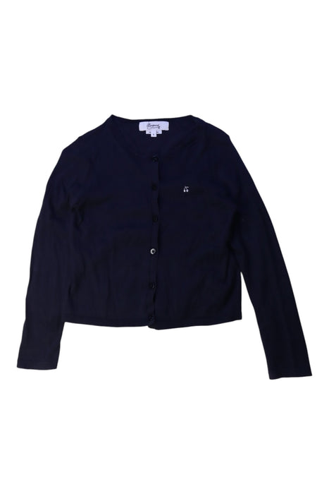 A Navy Cardigans from Bonpoint in size 6T for girl. (Front View)
