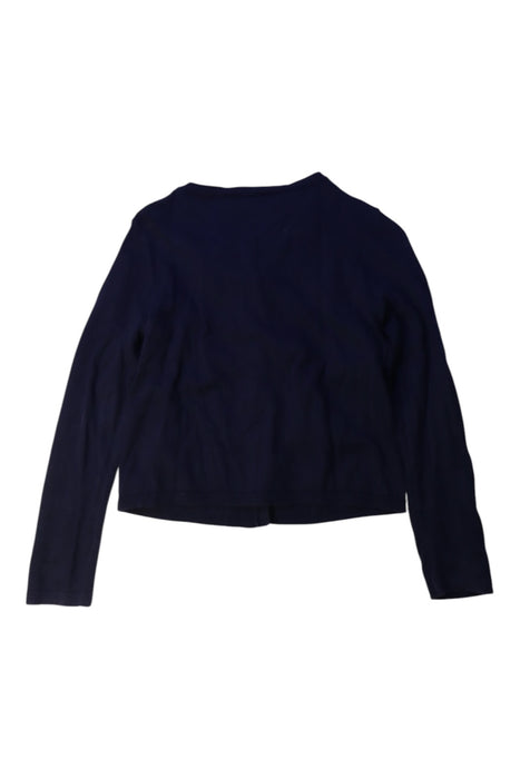 A Navy Cardigans from Bonpoint in size 6T for girl. (Back View)
