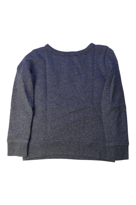 A Grey Crewneck Sweatshirts from Crewcuts in size 4T for girl. (Back View)