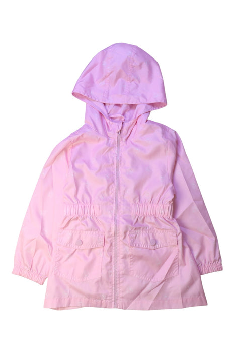 A Pink Rain Jackets from Anko in size 4T for girl. (Front View)