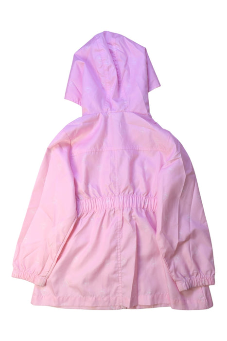 A Pink Rain Jackets from Anko in size 4T for girl. (Back View)