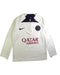 A White Lightweight Jackets from Nike in size 10Y for boy. (Front View)