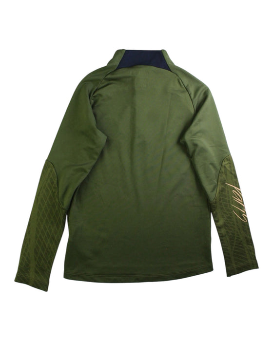 A Green Active Tops from Air Jordan in size 7Y for boy. (Back View)
