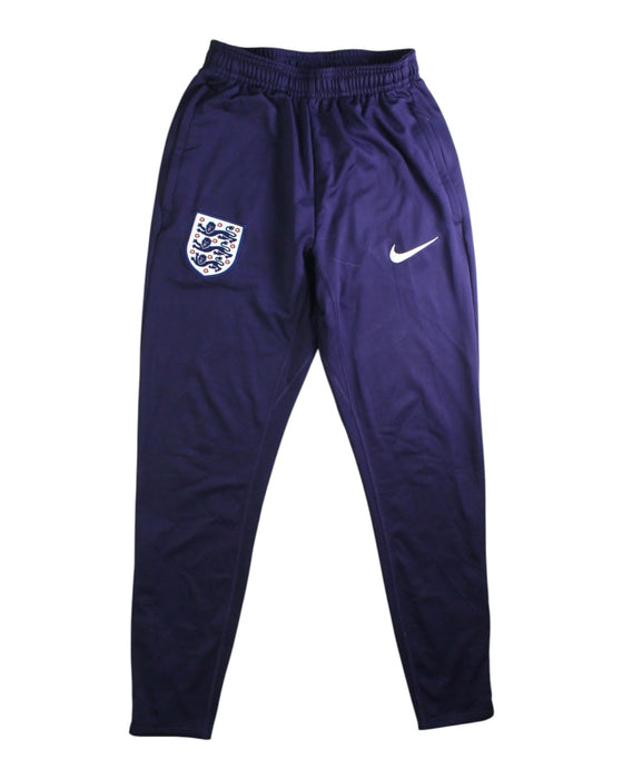 A Navy Active Pants from Nike in size 7Y for girl. (Front View)