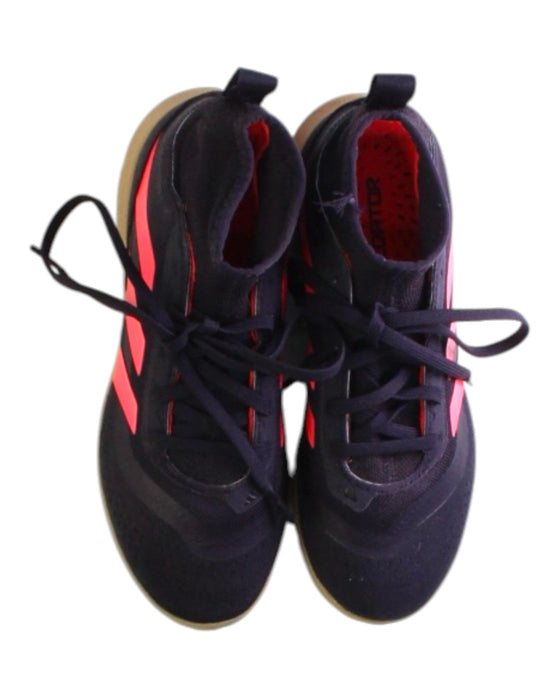A Black Sneakers from Adidas in size 9Y for neutral. (Back View)