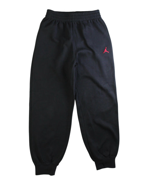 A Black Sweatpants from Air Jordan in size 7Y for neutral. (Front View)