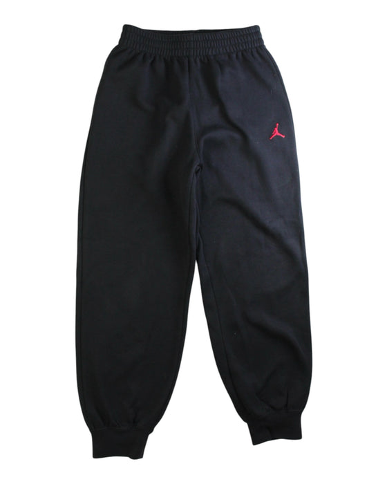 A Black Sweatpants from Air Jordan in size 7Y for neutral. (Front View)