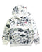 A White Hooded Sweatshirts from Air Jordan in size 7Y for boy. (Front View)