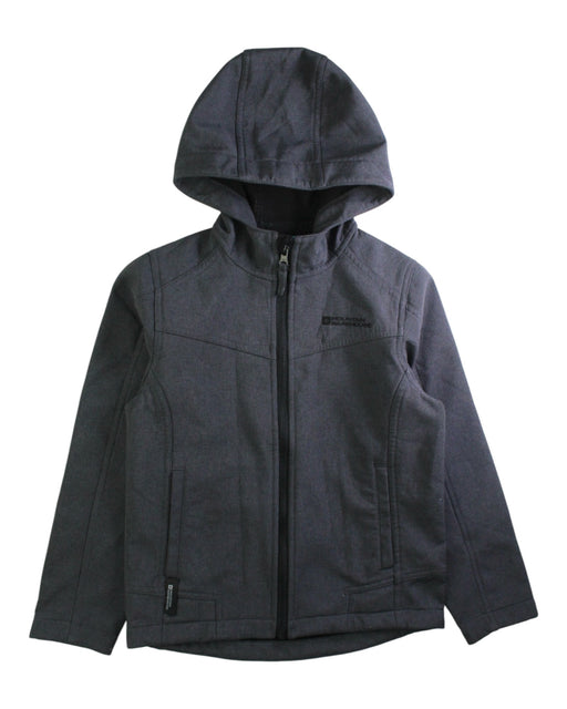 A Grey Lightweight Jackets from Mountain Warehouse in size 9Y for boy. (Front View)
