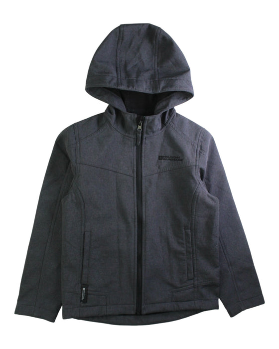 A Grey Lightweight Jackets from Mountain Warehouse in size 9Y for boy. (Front View)