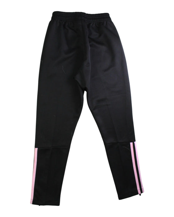 A Black Active Pants from Adidas in size 10Y for girl. (Back View)