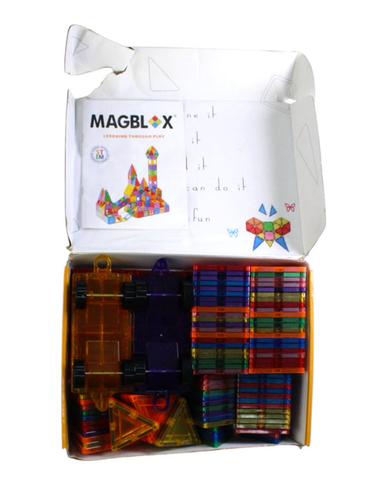 A Multicolour Educational Games & Activity Sets from MAGBLOX in size 3T for neutral. (Back View)