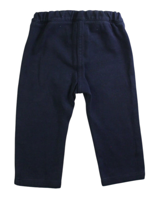 A Navy Casual Pants from Jacadi in size 12-18M for girl. (Back View)