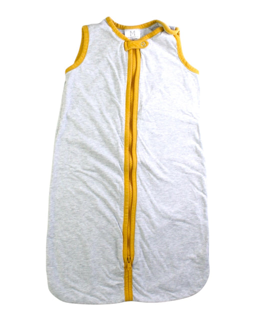 A Grey Sleepsacs from Malabar Baby in size 0-3M for neutral. (Front View)